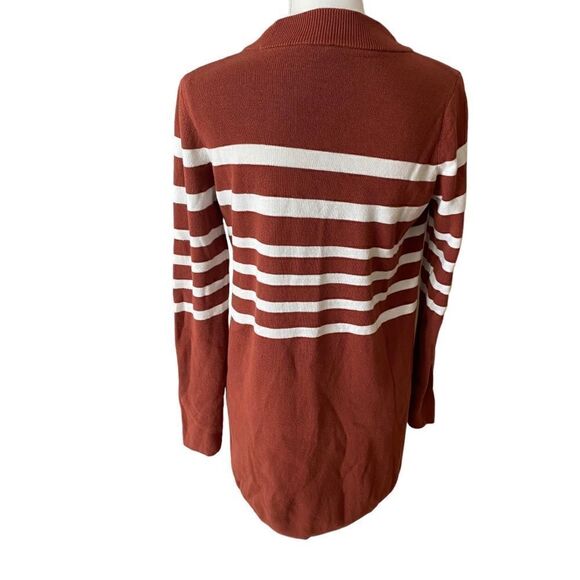 Free People Stripe Sweater Oversized Size Small - Picture 3 of 6